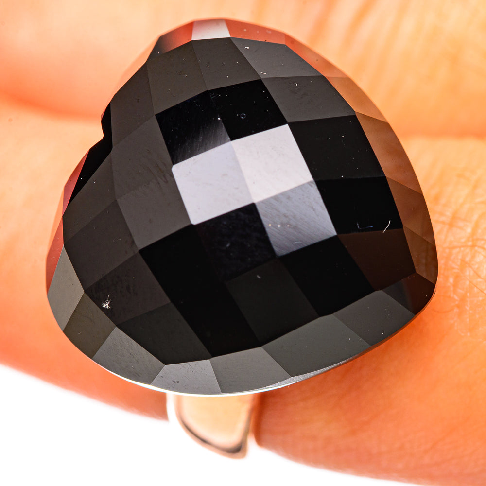 Black Onyx Rings handcrafted by Anasilvercos - RING114916