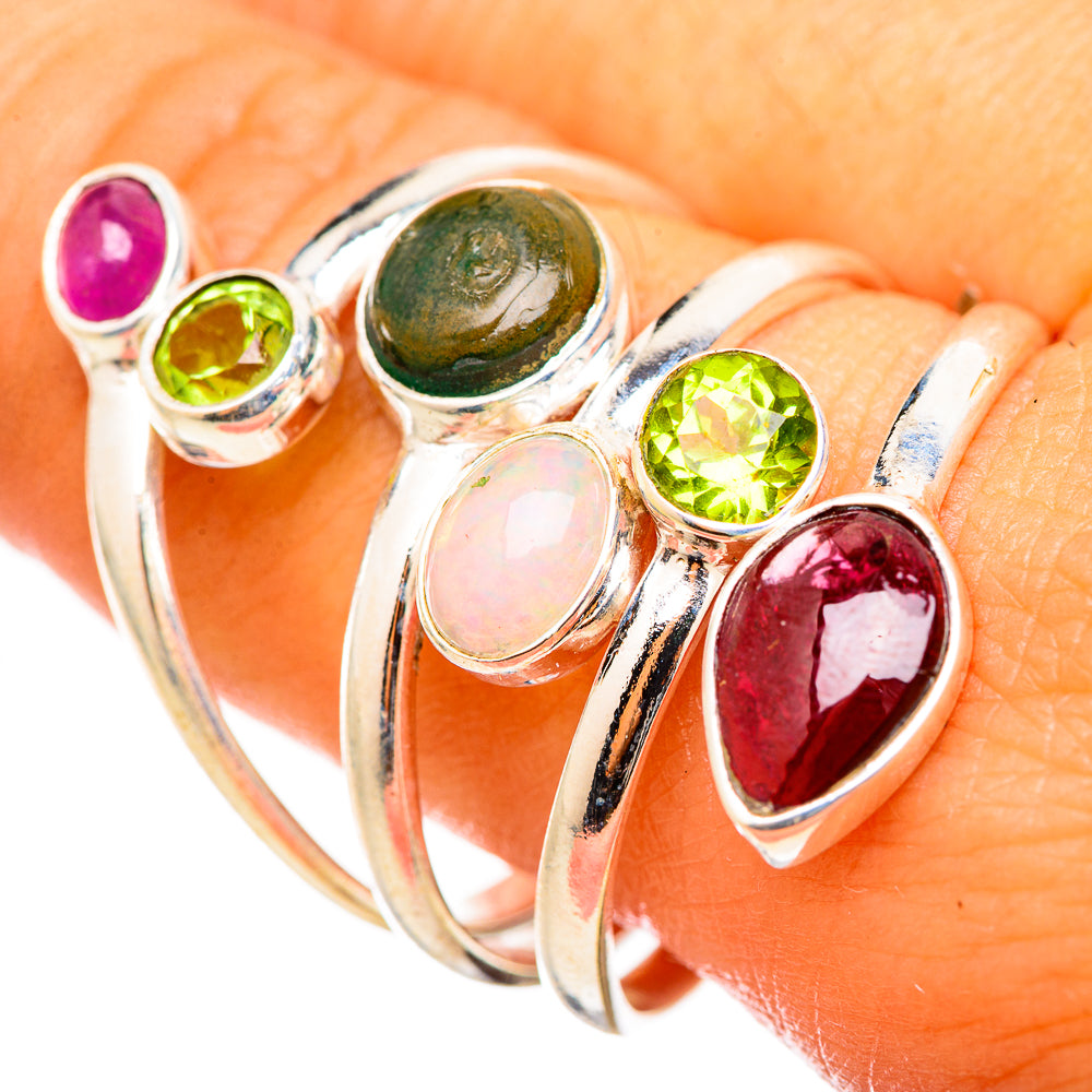 Multi-Stone Rings handcrafted by Anasilvercos - RING114920
