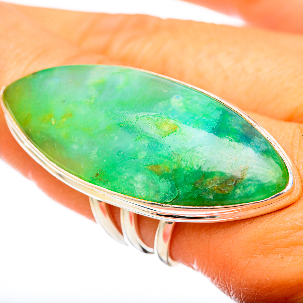 Peruvian Opal Rings handcrafted by Anasilvercos - RING114927