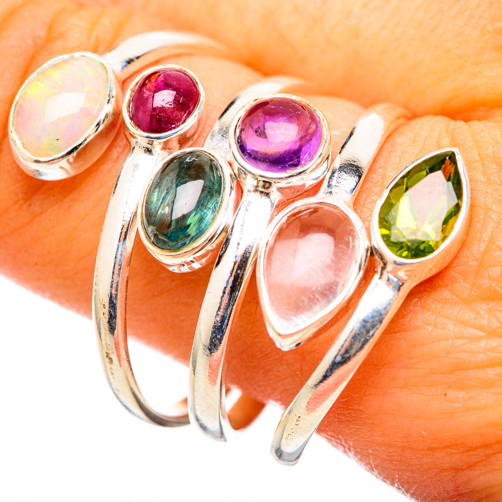 Multi-Stone Rings handcrafted by Anasilvercos - RING114934