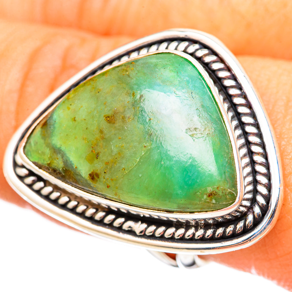 Peruvian Opal Rings handcrafted by Anasilvercos - RING114944