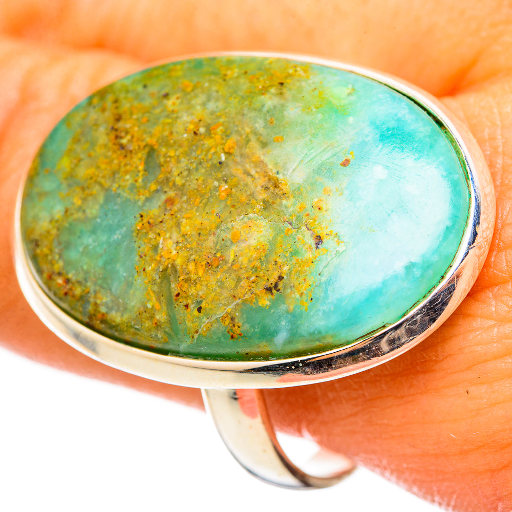 Peruvian Opal Rings handcrafted by Anasilvercos - RING114959