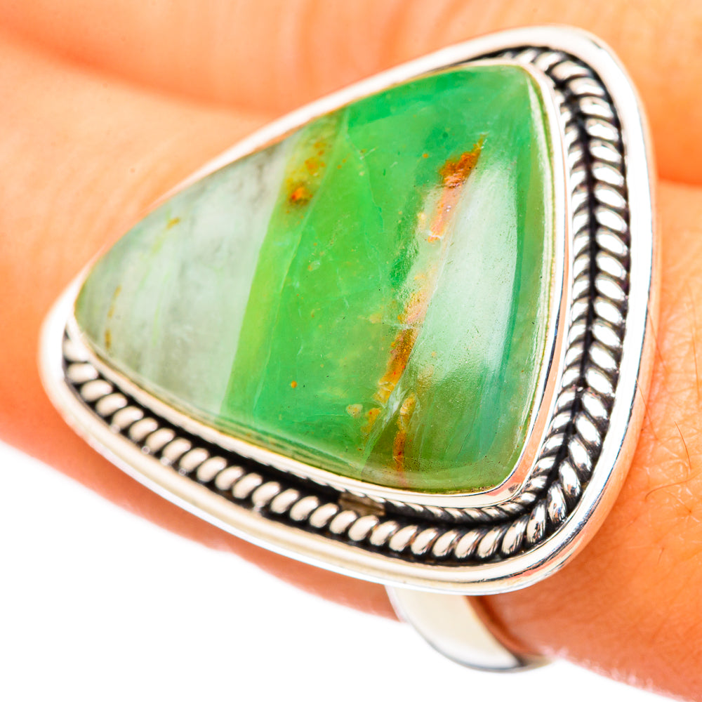 Peruvian Opal Rings handcrafted by Anasilvercos - RING114961