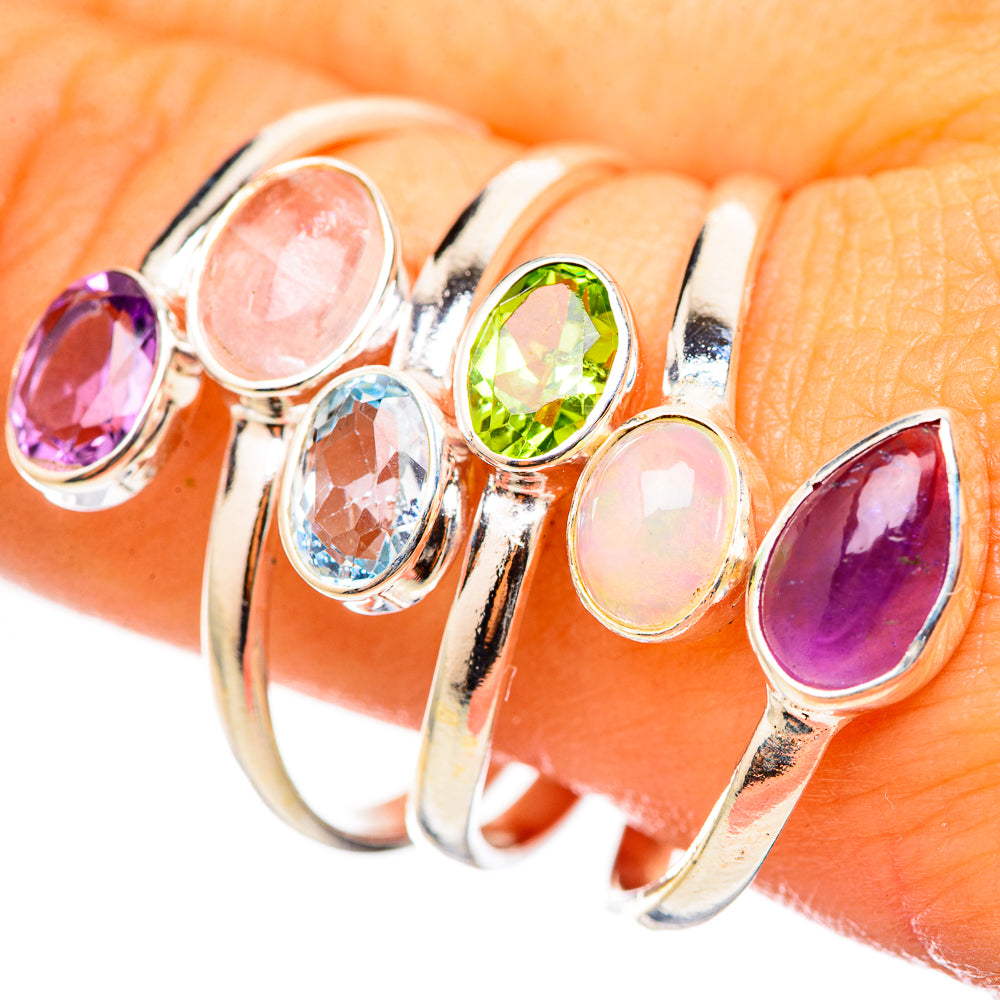 Multi-Stone Rings handcrafted by Anasilvercos - RING114966