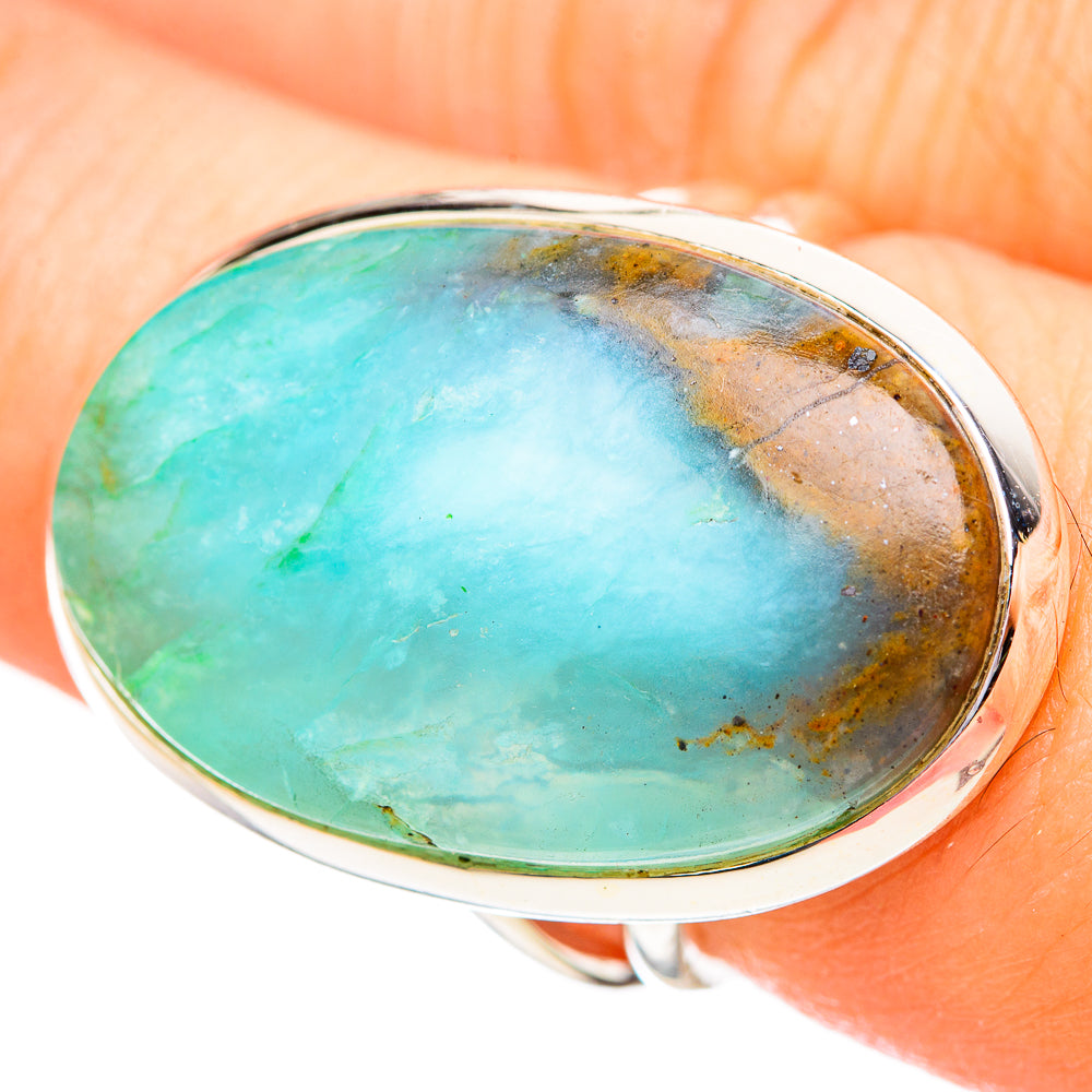 Larimar Rings handcrafted by Anasilvercos - RING114999
