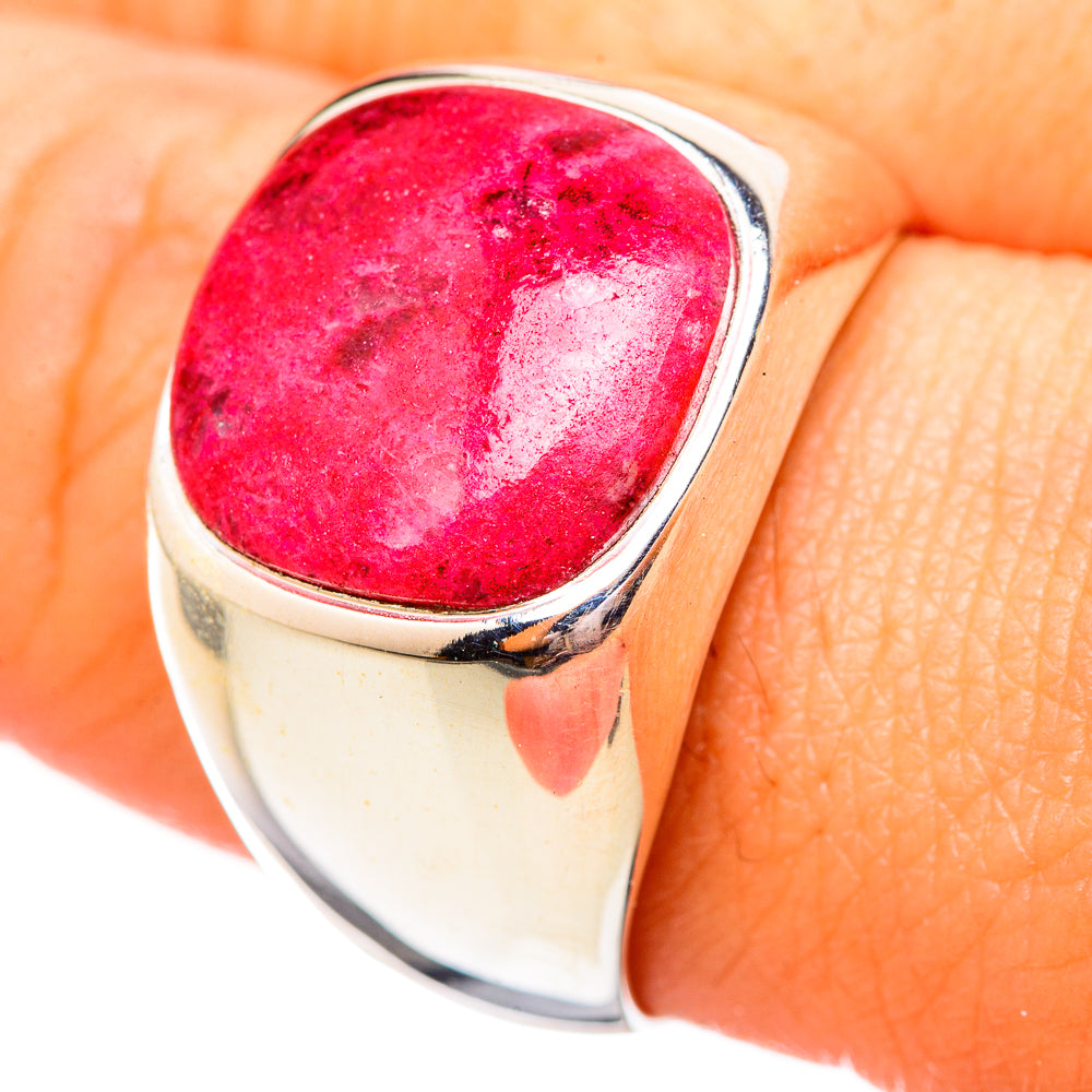 Thulite Rings handcrafted by Anasilvercos - RING115008