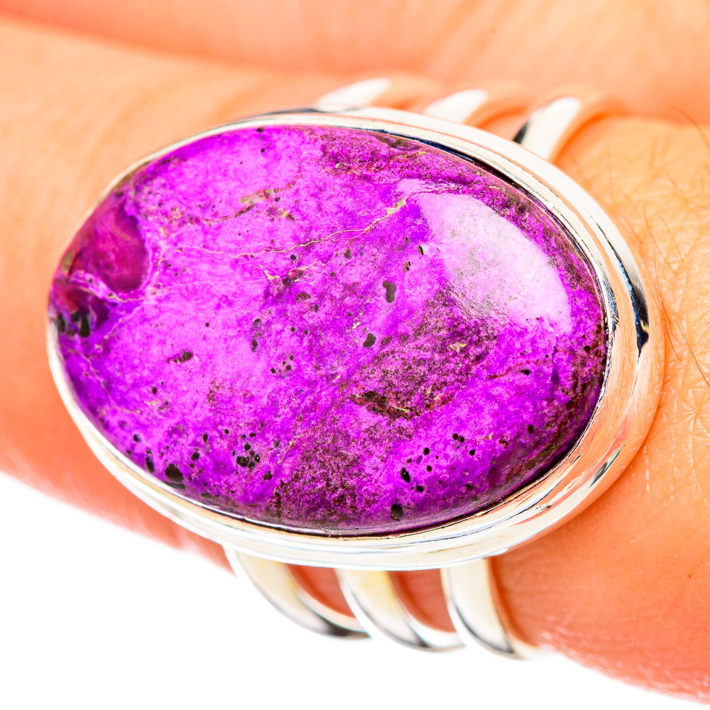 Sugilite Rings handcrafted by Anasilvercos - RING115039