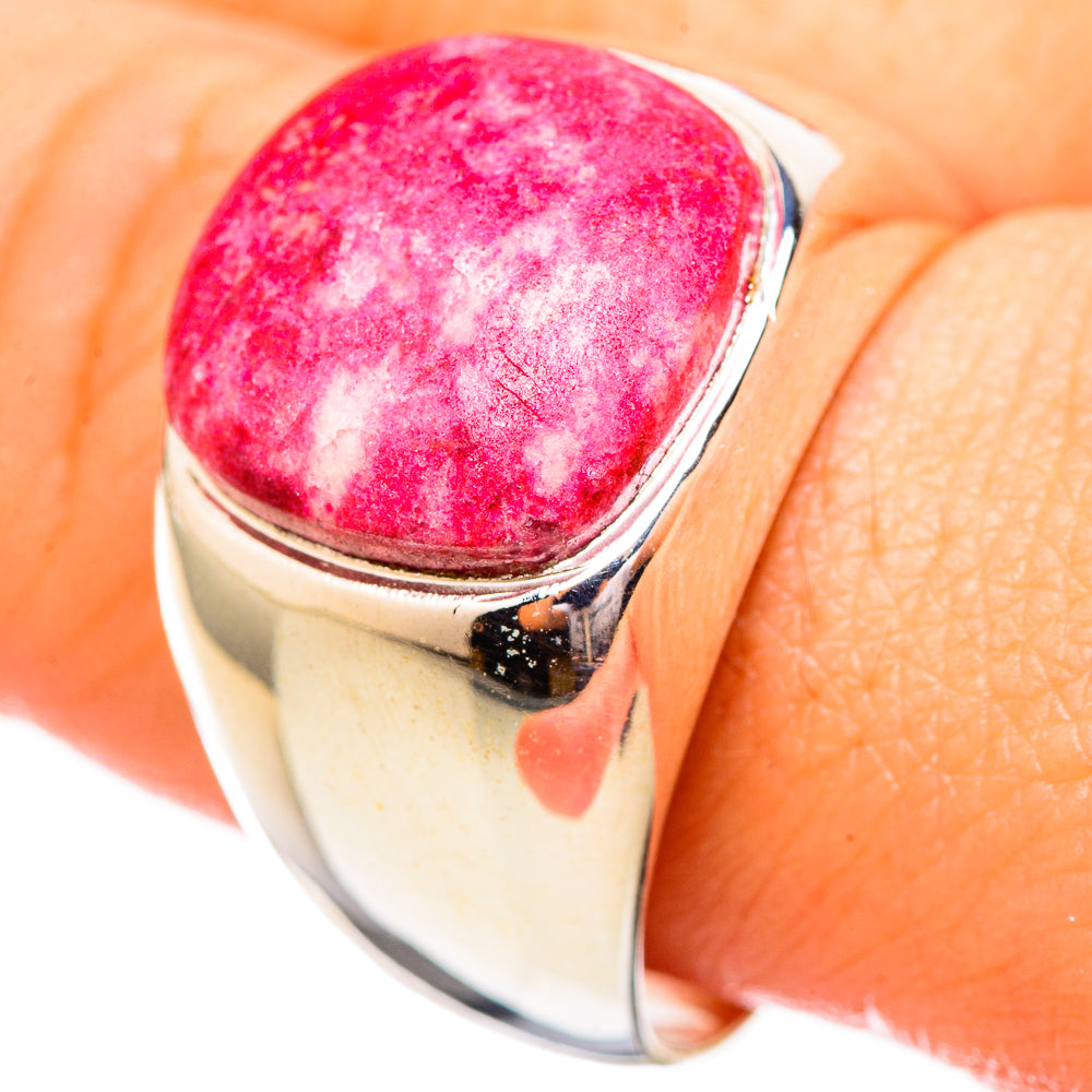 Thulite Rings handcrafted by Anasilvercos - RING115059