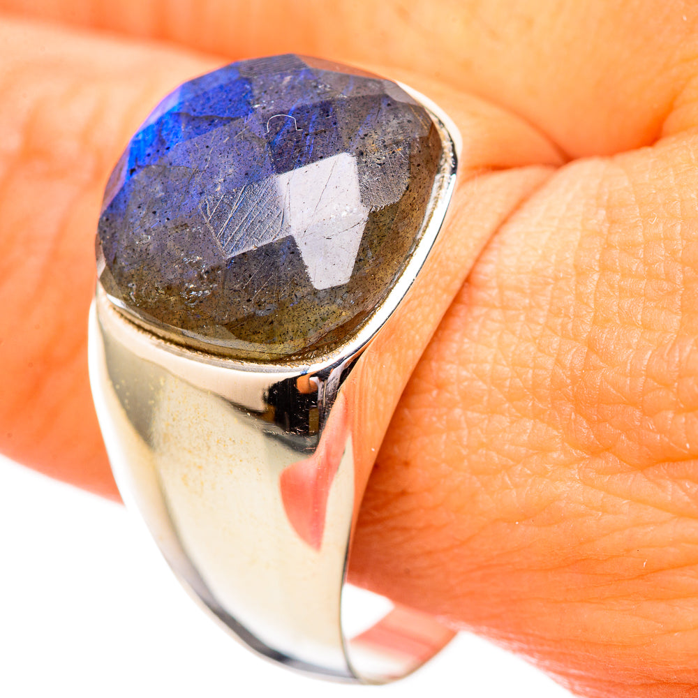 Labradorite Rings handcrafted by Anasilvercos - RING115121