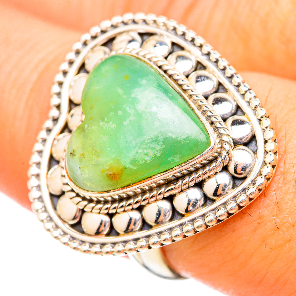 Peruvian Opal Rings handcrafted by Anasilvercos - RING115148