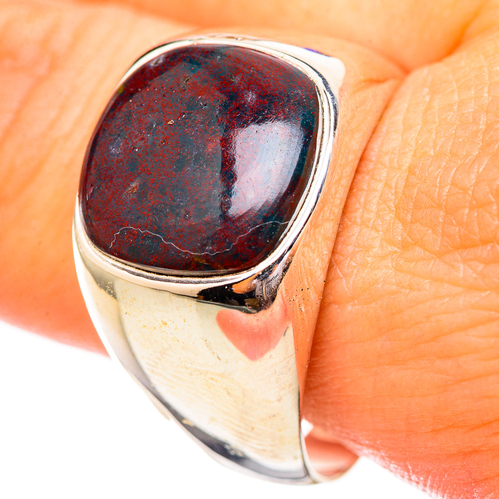 Bloodstone Rings handcrafted by Anasilvercos - RING115161