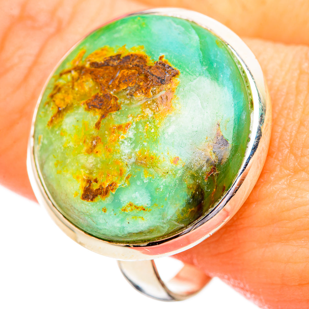 Peruvian Opal Rings handcrafted by Anasilvercos - RING115171