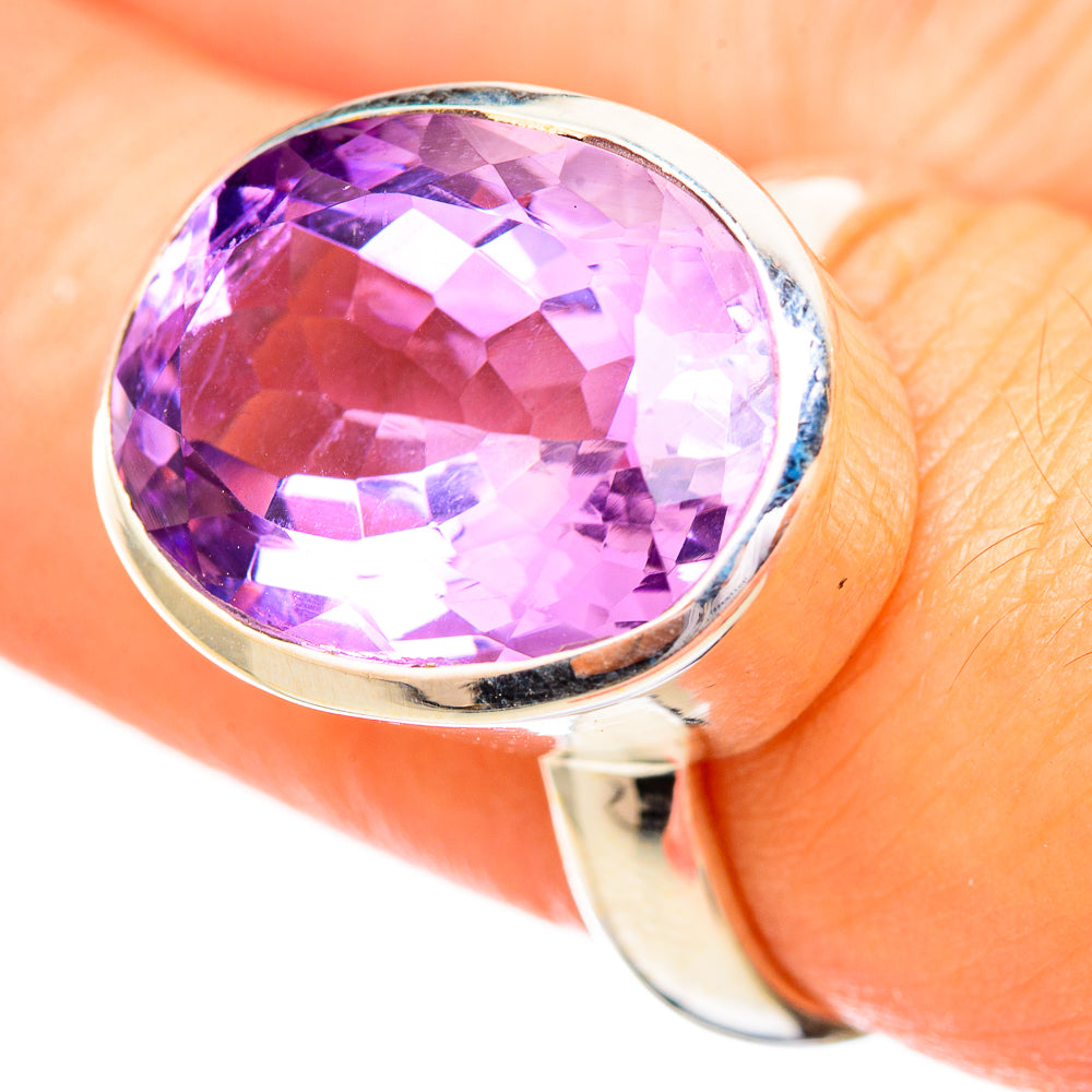 Amethyst Rings handcrafted by Anasilvercos - RING115180