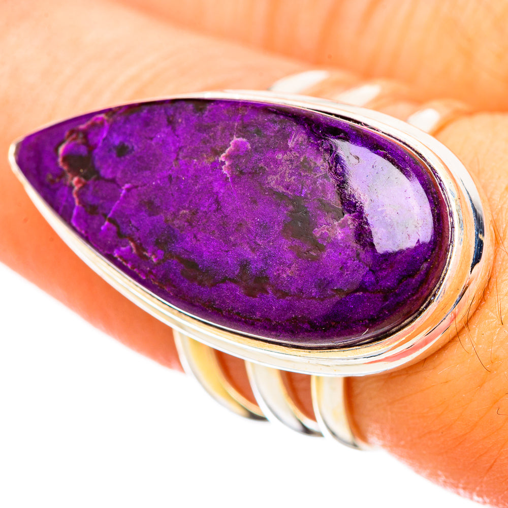 Sugilite Rings handcrafted by Anasilvercos - RING115222