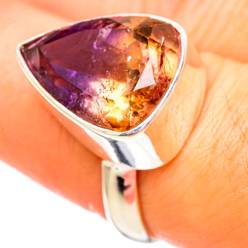 Ametrine Rings handcrafted by Anasilvercos - RING115229