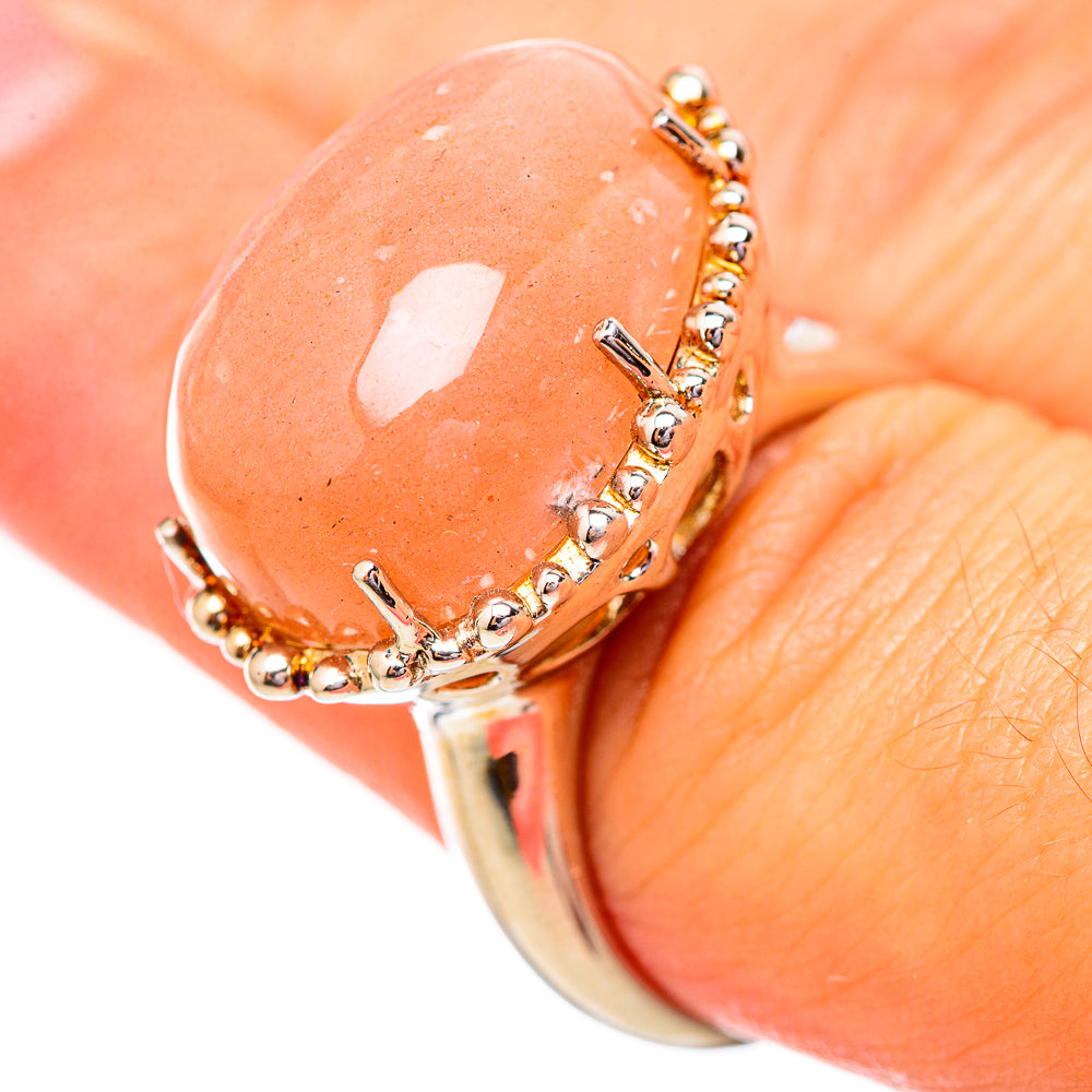 Sunstone Rings handcrafted by Anasilvercos - RING115244