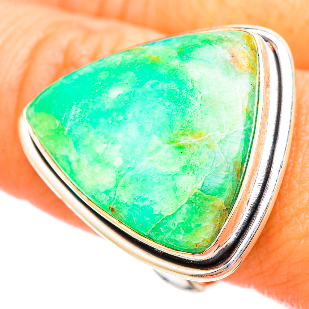Peruvian Opal Rings handcrafted by Anasilvercos - RING115275