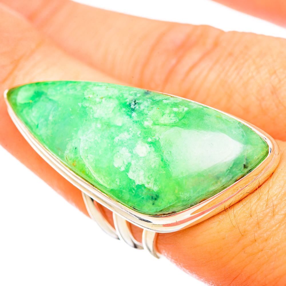 Peruvian Opal Rings handcrafted by Anasilvercos - RING115288