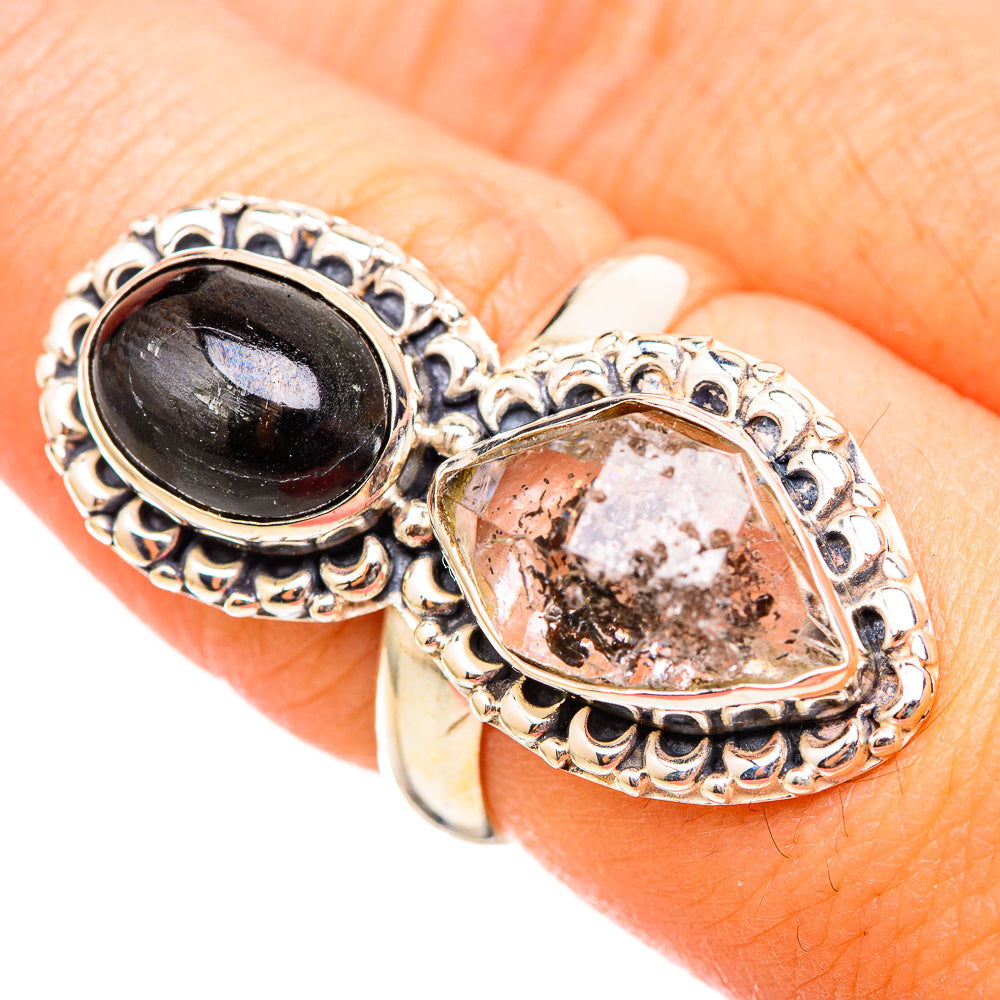 Herkimer Diamond Rings handcrafted by Anasilvercos - RING115314