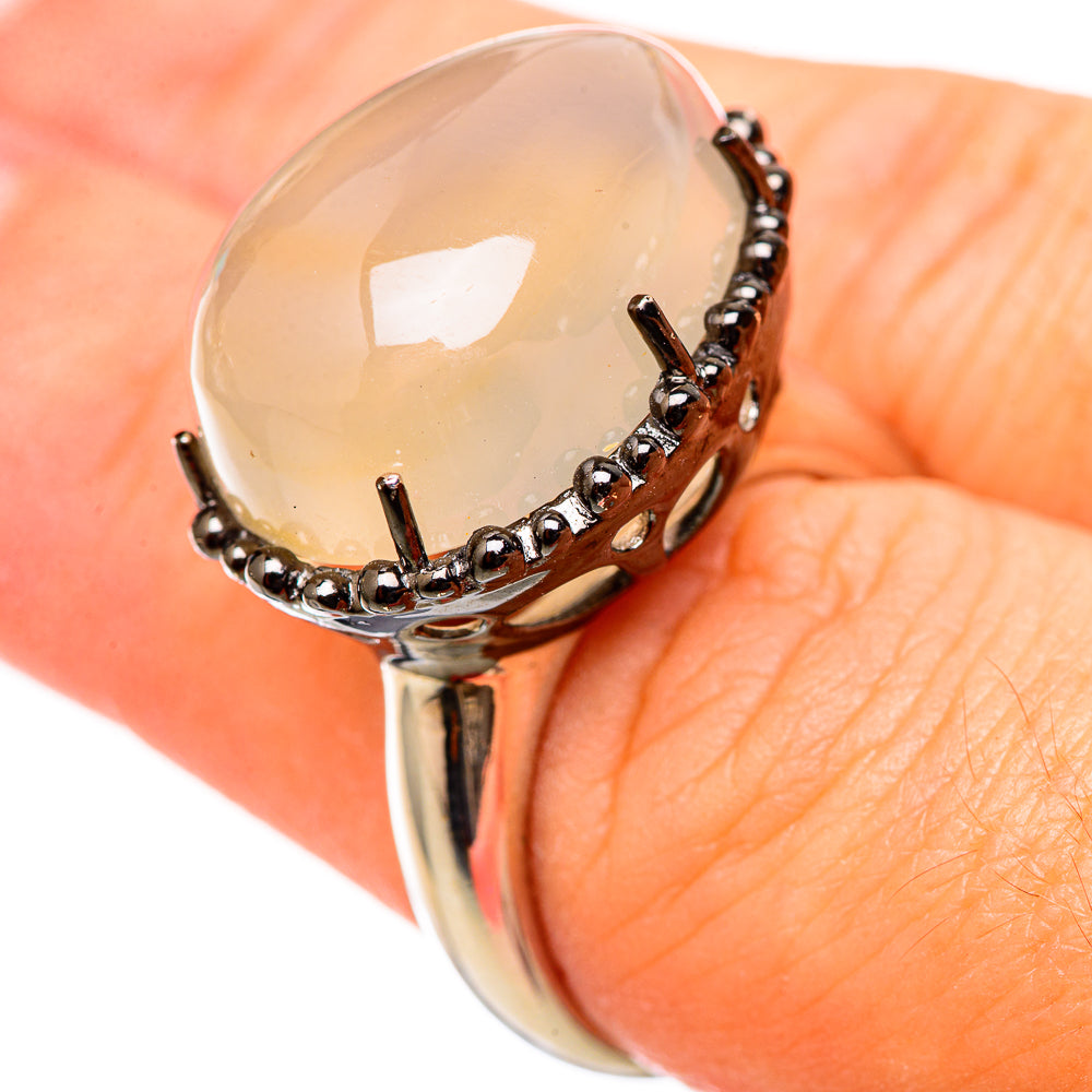 Moonstone Rings handcrafted by Anasilvercos - RING115344