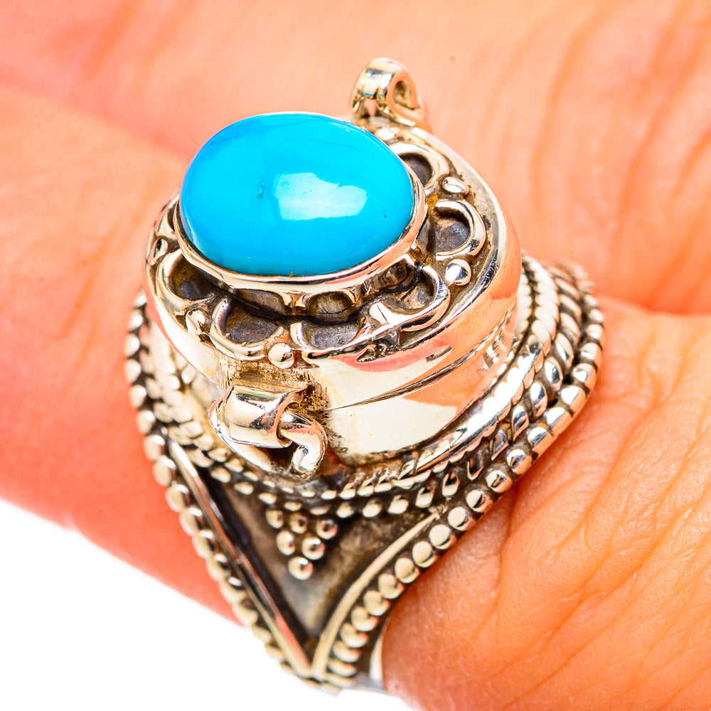 Chrysocolla Rings handcrafted by Anasilvercos - RING115353