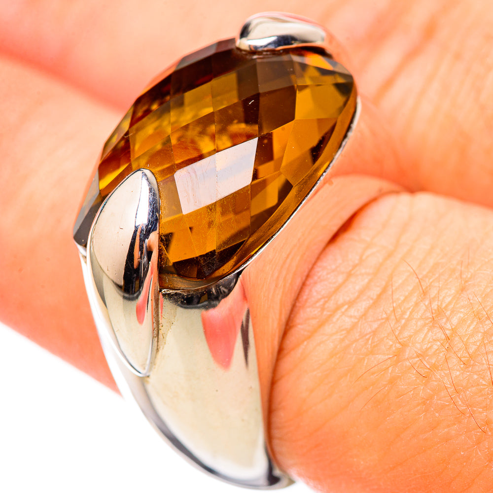 Citrine Rings handcrafted by Anasilvercos - RING115359