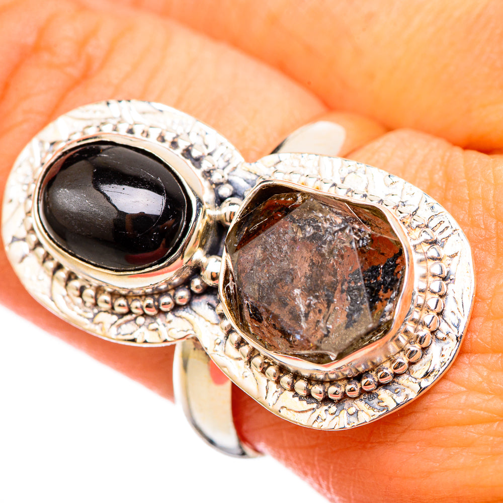 Herkimer Diamond Rings handcrafted by Anasilvercos - RING115368
