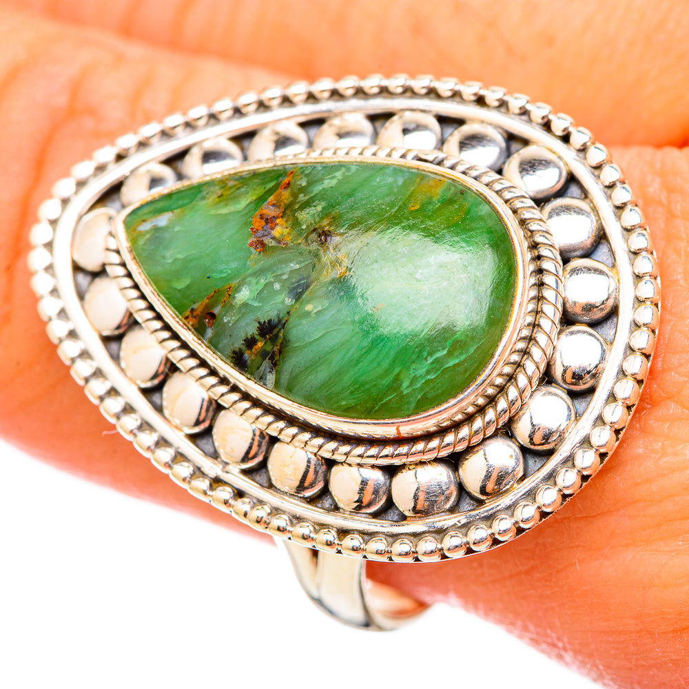 Peruvian Opal Rings handcrafted by Anasilvercos - RING115410