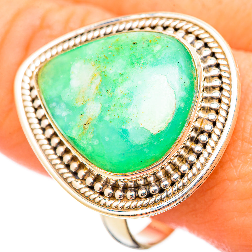 Peruvian Opal Rings handcrafted by Anasilvercos - RING115411