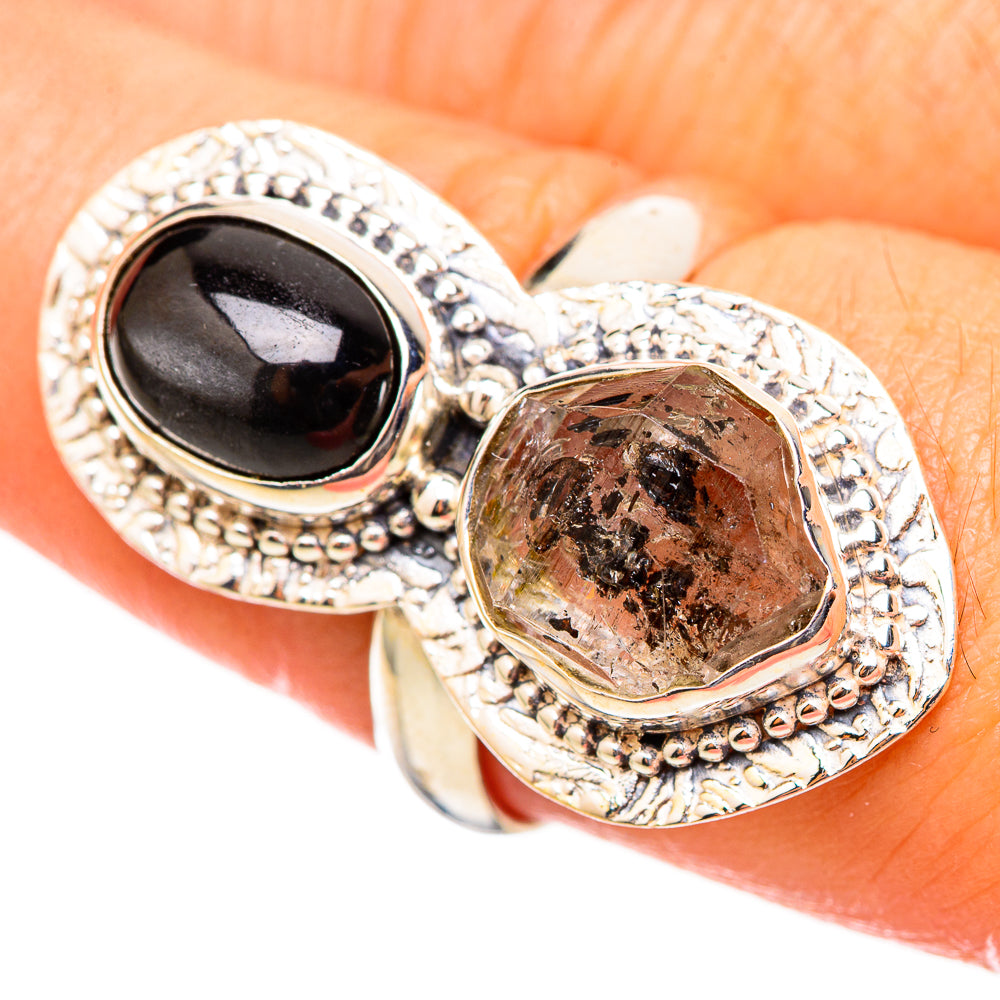 Herkimer Diamond Rings handcrafted by Anasilvercos - RING115421