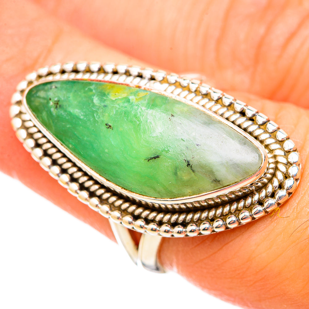 Peruvian Opal Rings handcrafted by Anasilvercos - RING115435
