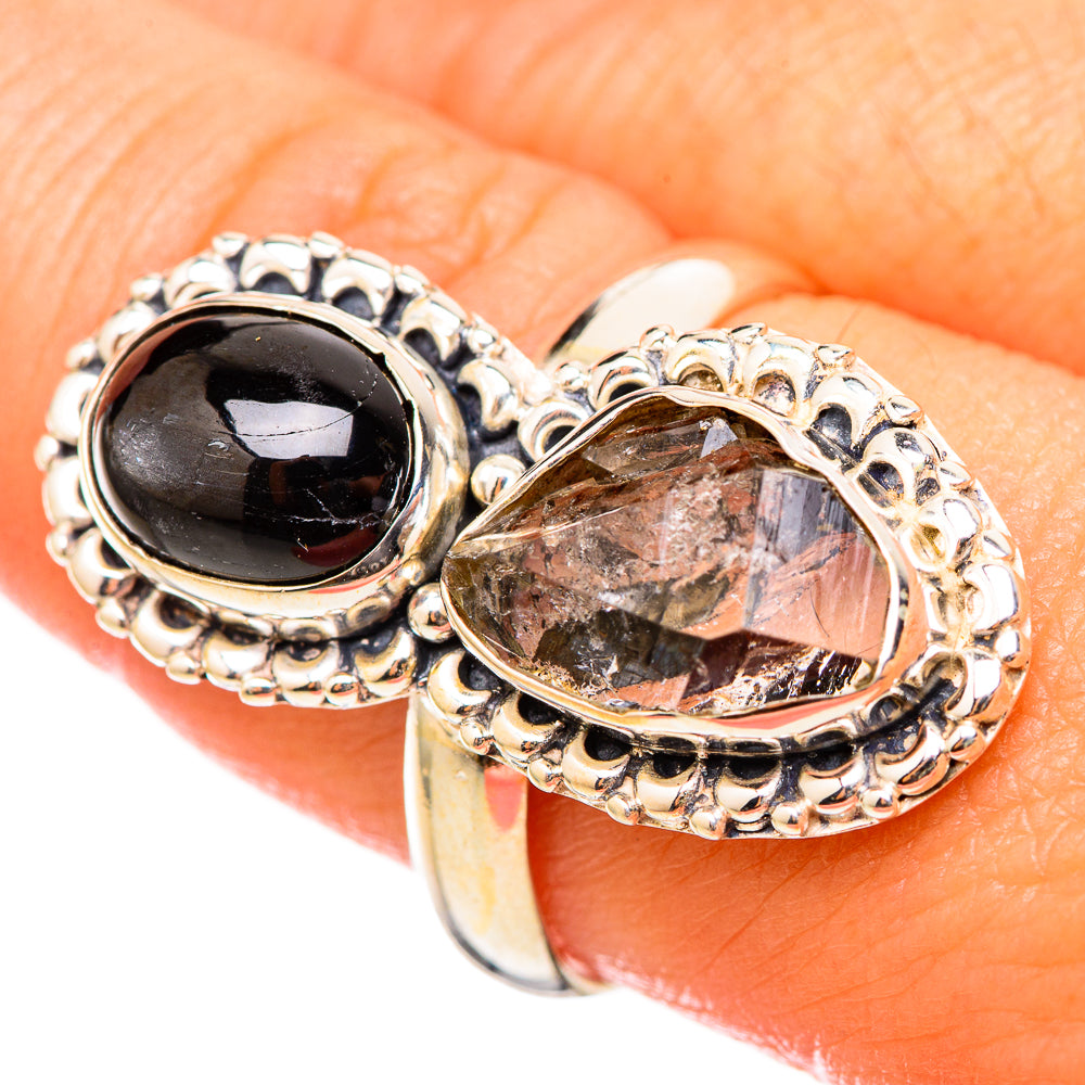 Herkimer Diamond Rings handcrafted by Anasilvercos - RING115464