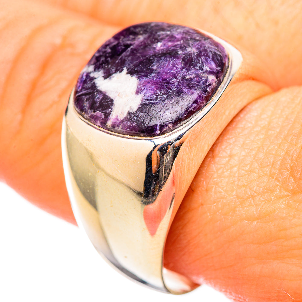 Lepidolite Rings handcrafted by Anasilvercos - RING115481