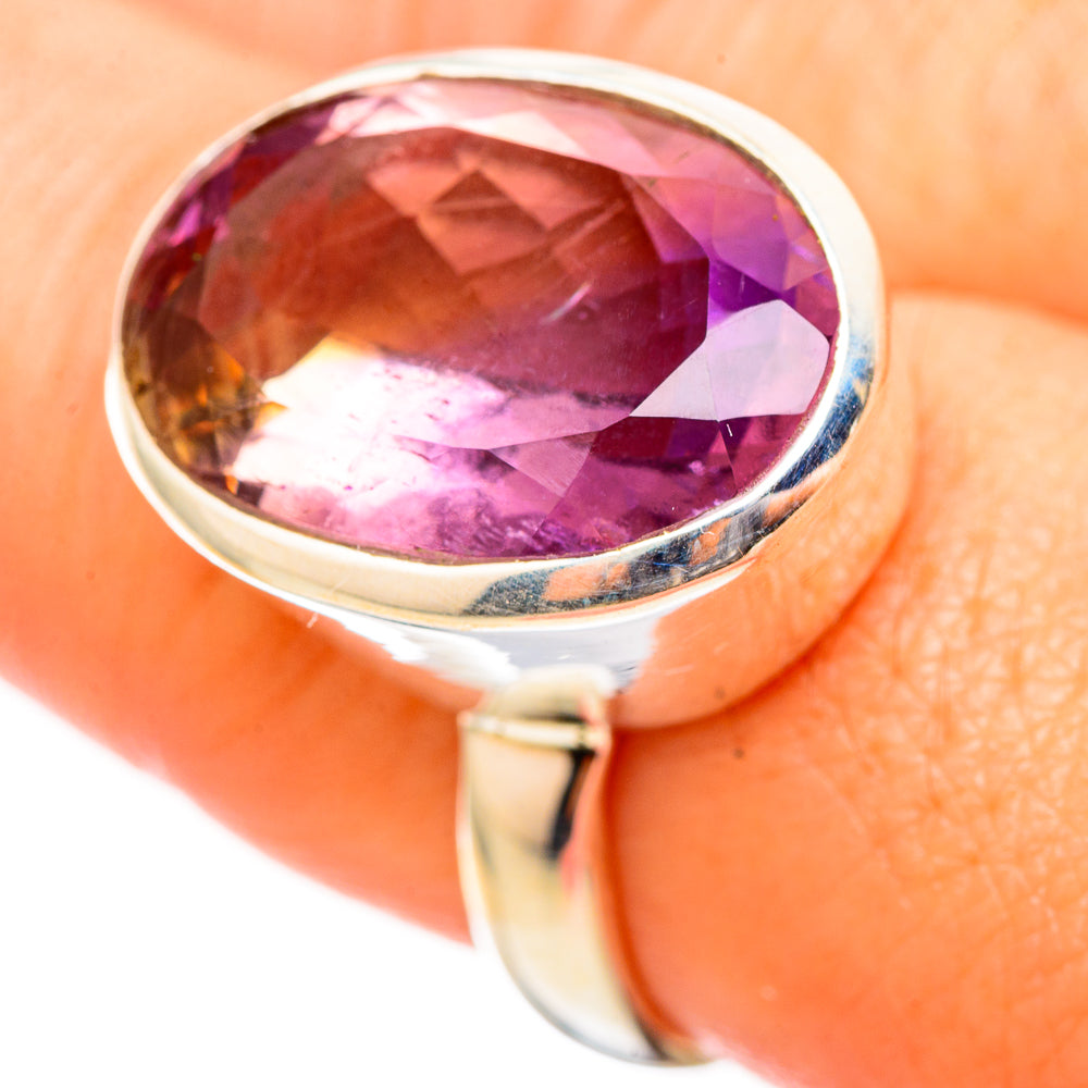 Ametrine Rings handcrafted by Anasilvercos - RING115496