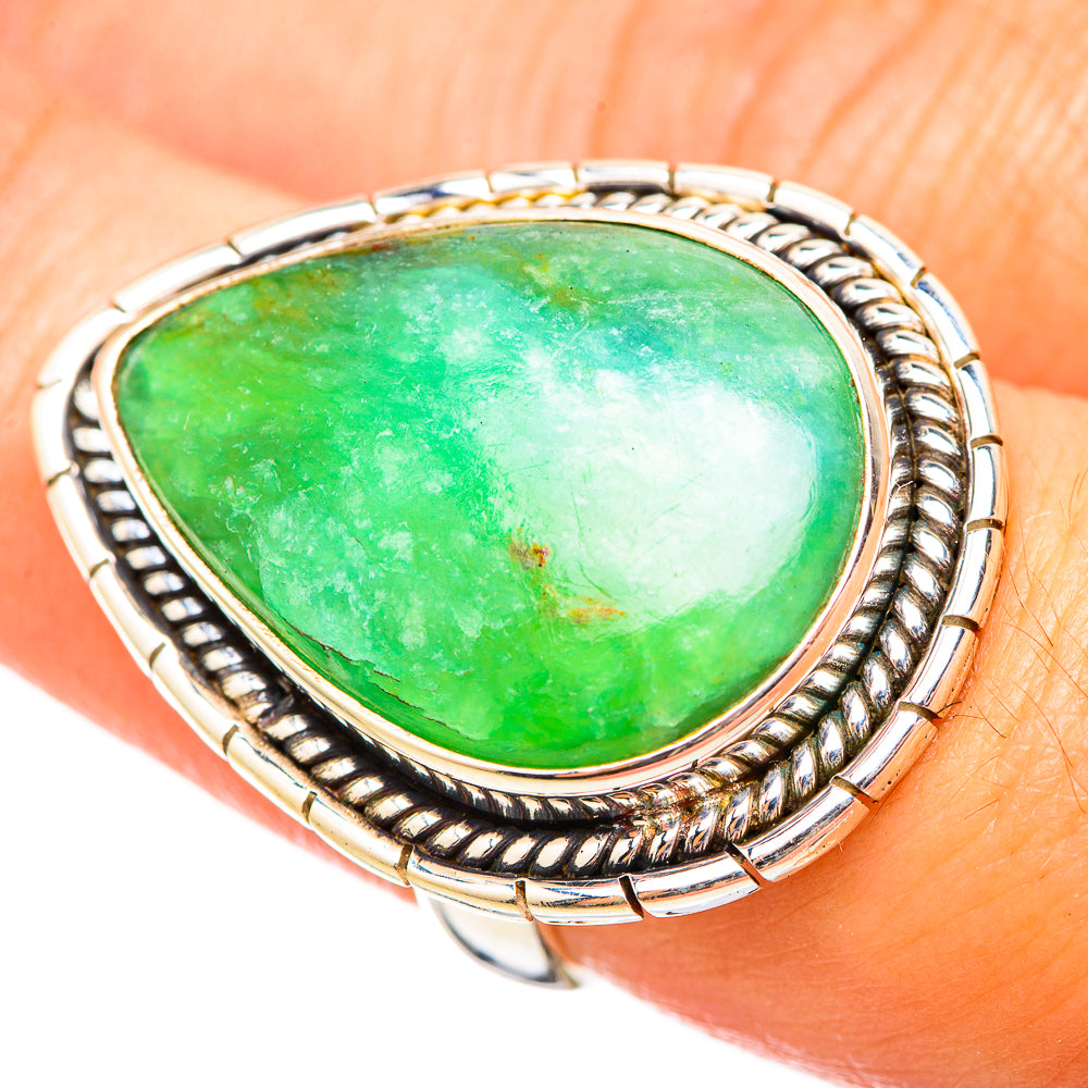 Peruvian Opal Rings handcrafted by Anasilvercos - RING115513
