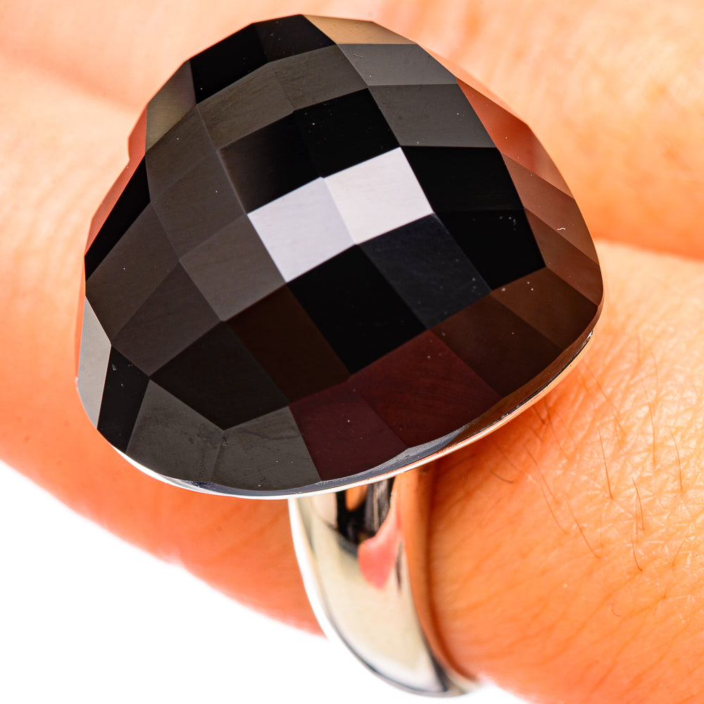 Black Onyx Rings handcrafted by Anasilvercos - RING115517