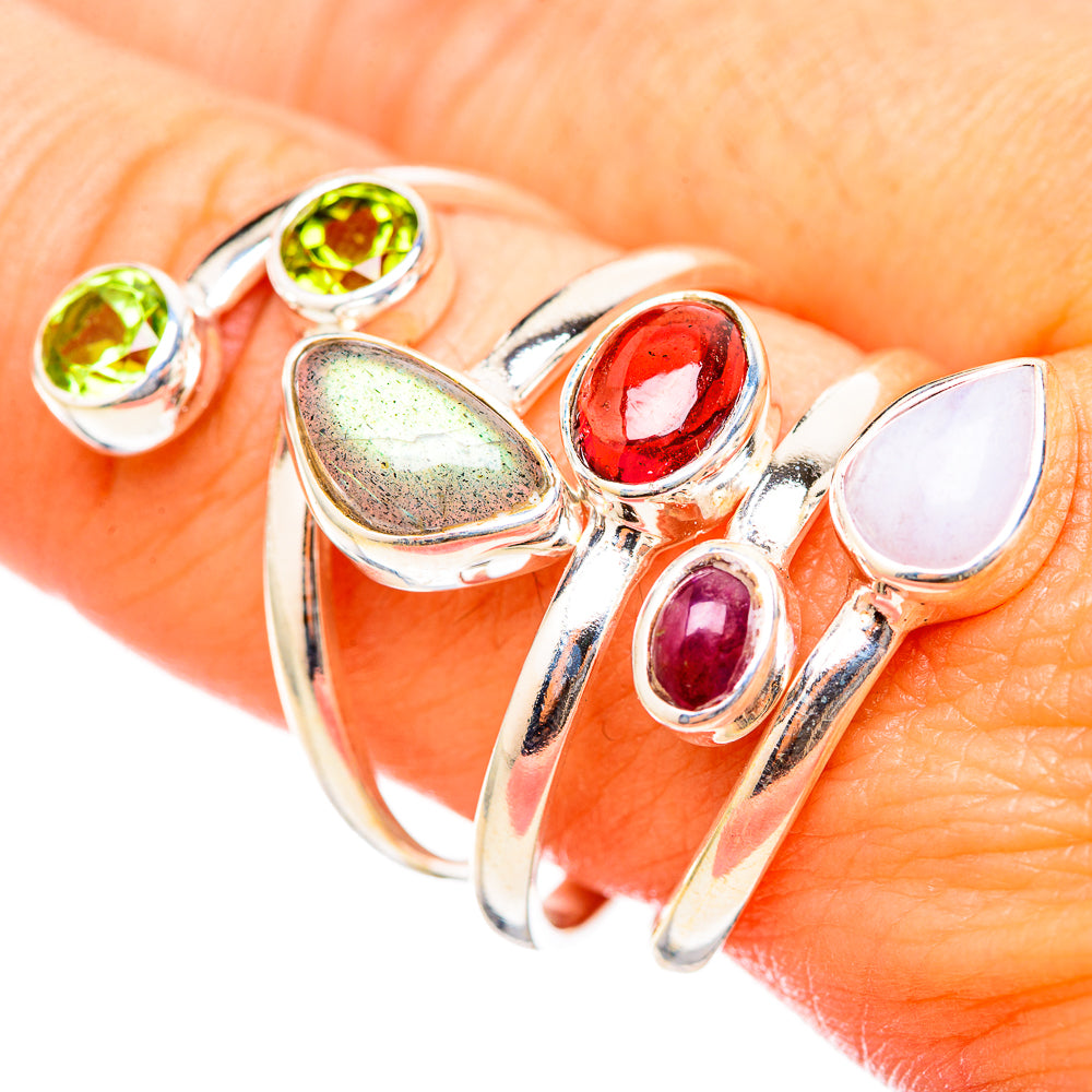 Labradorite Rings handcrafted by Anasilvercos - RING115520