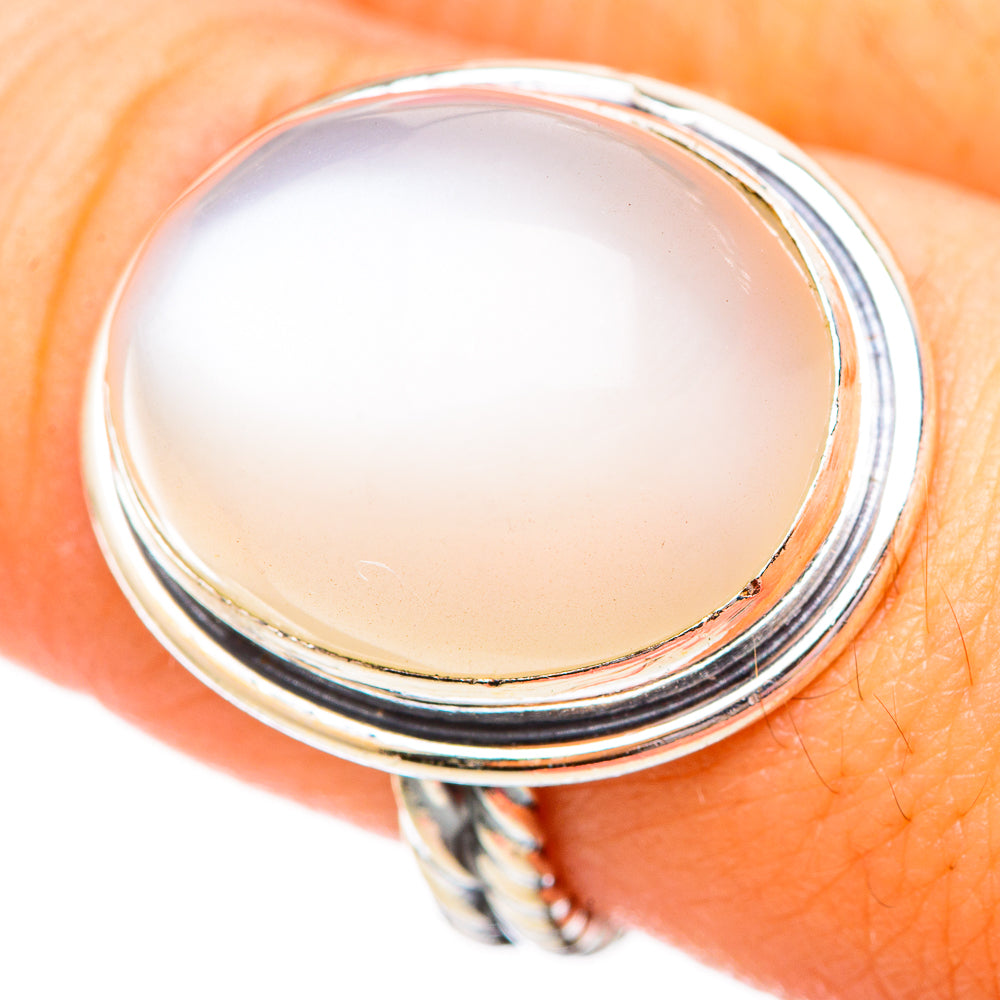 Moonstone Rings handcrafted by Anasilvercos - RING115631