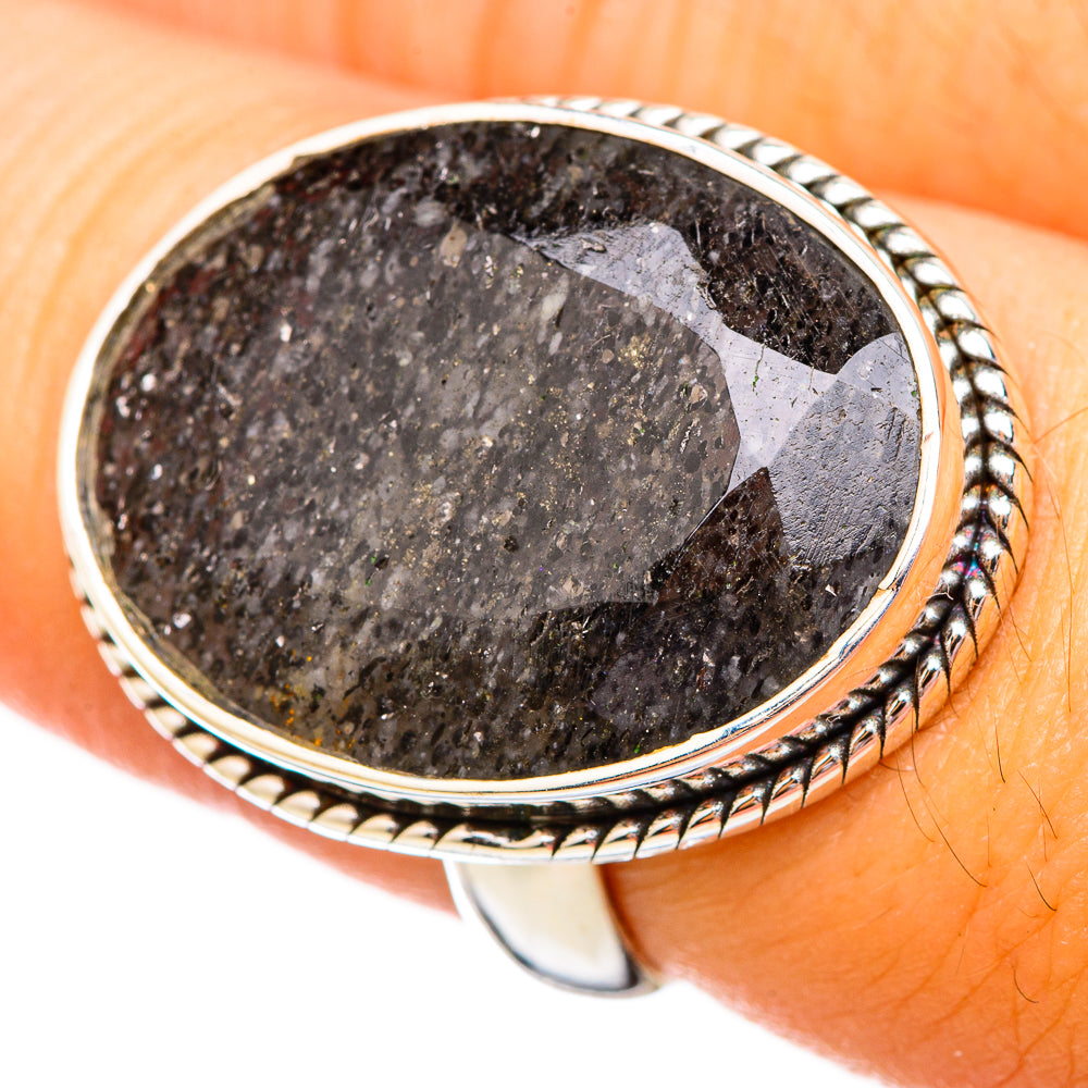 Moss Agate Rings handcrafted by Anasilvercos - RING115650