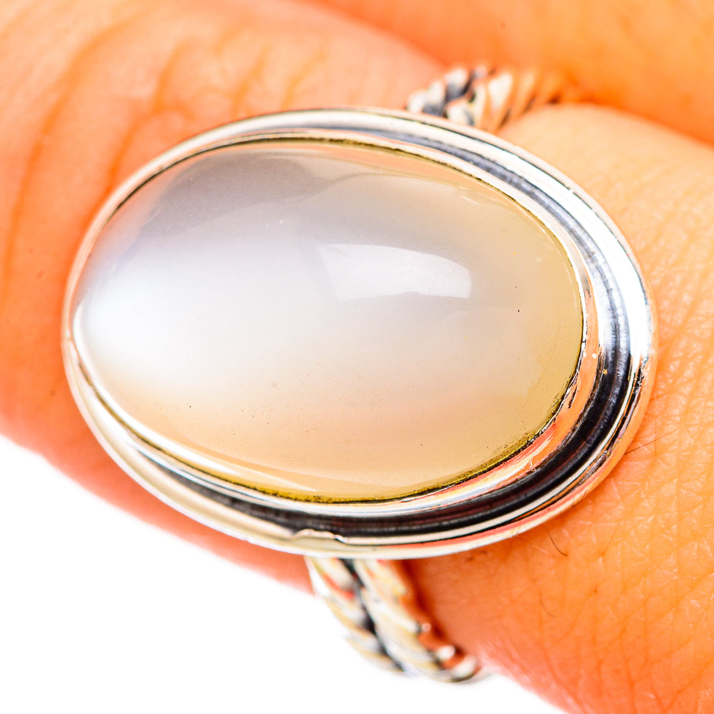 Moonstone Rings handcrafted by Anasilvercos - RING115653