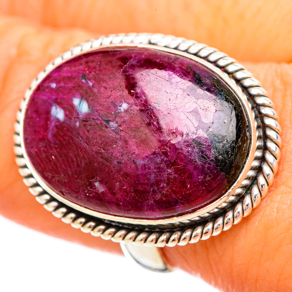 Russian Eudialyte Rings handcrafted by Anasilvercos - RING115666