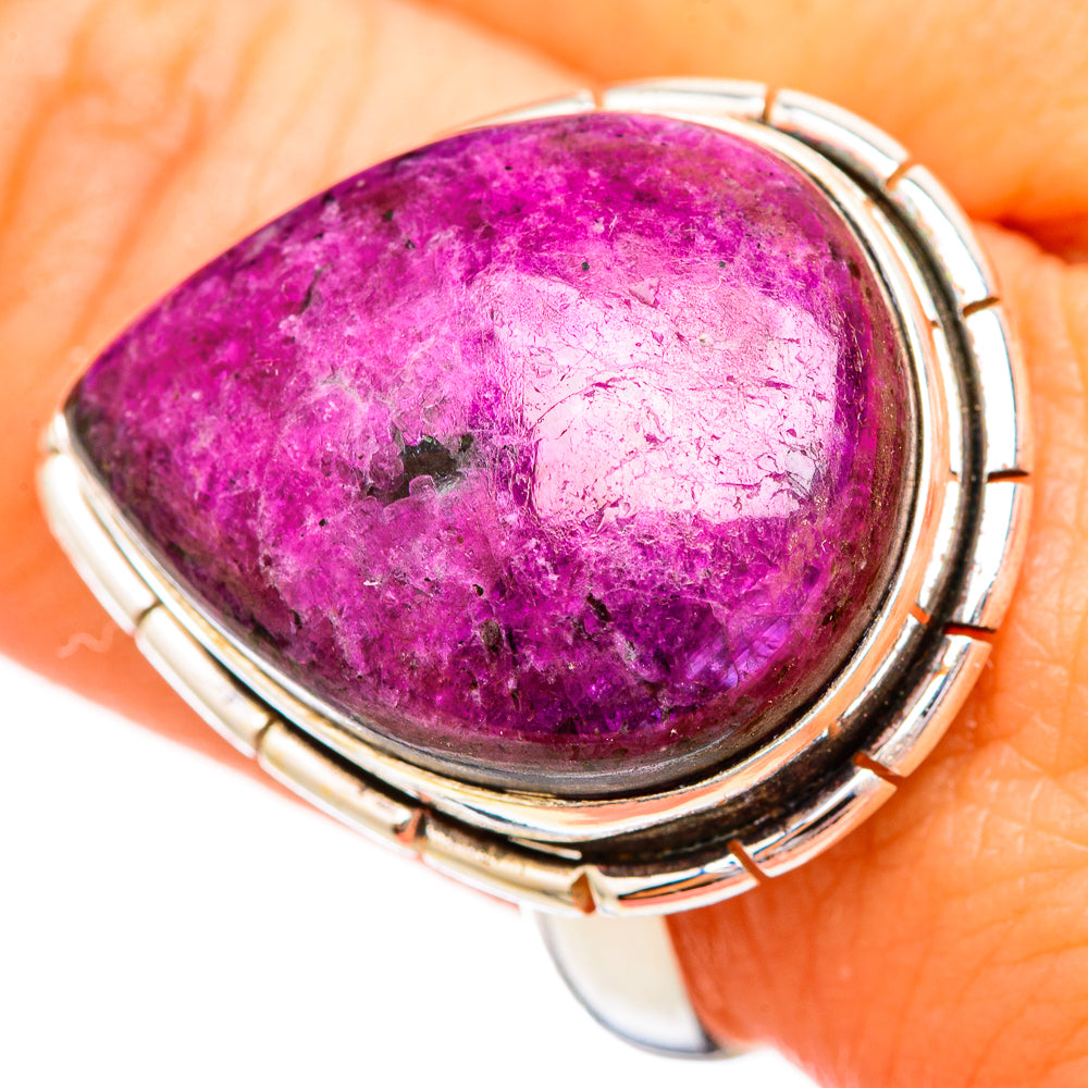Russian Eudialyte Rings handcrafted by Anasilvercos - RING115685