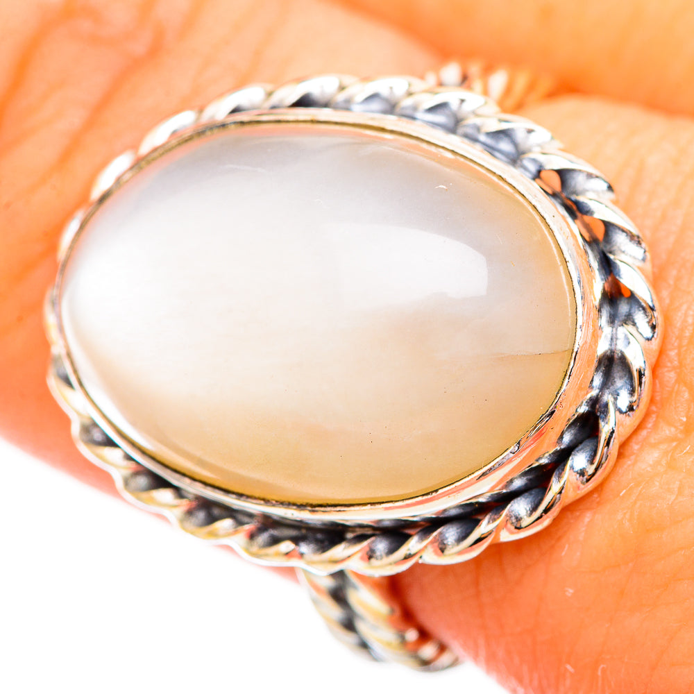 Moonstone Rings handcrafted by Anasilvercos - RING115692