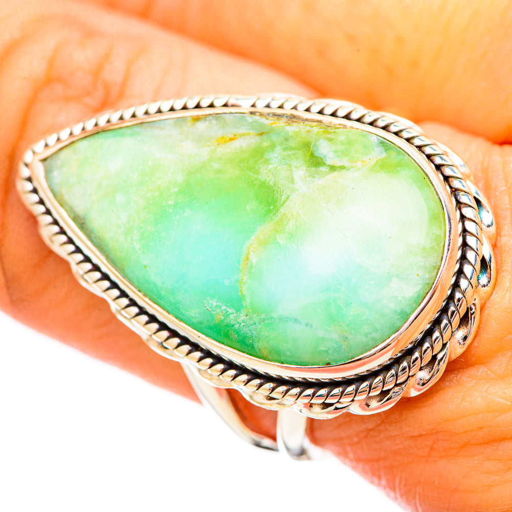 Peruvian Opal Rings handcrafted by Anasilvercos - RING115711