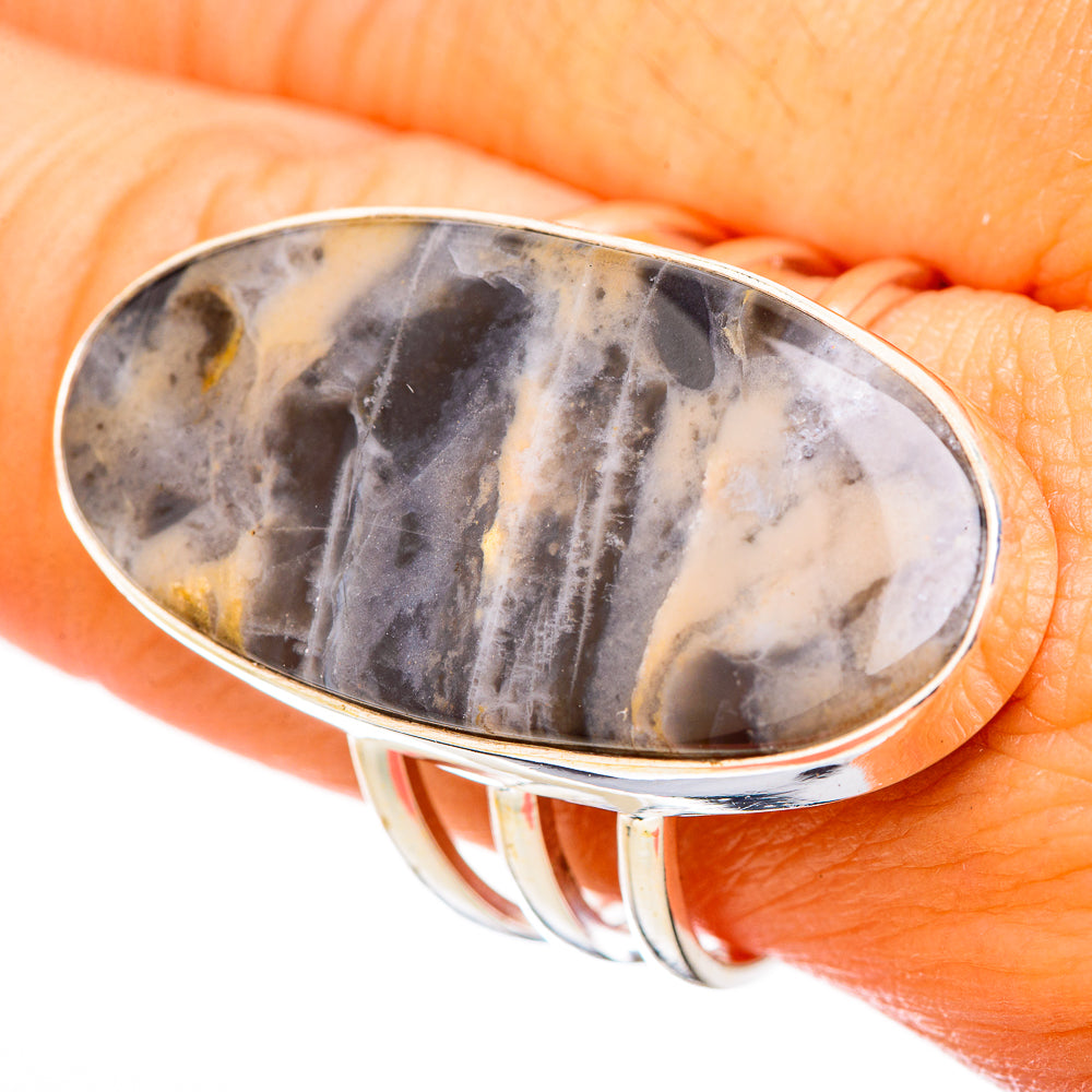 Tiger Dendrite Agate Rings handcrafted by Anasilvercos - RING115718