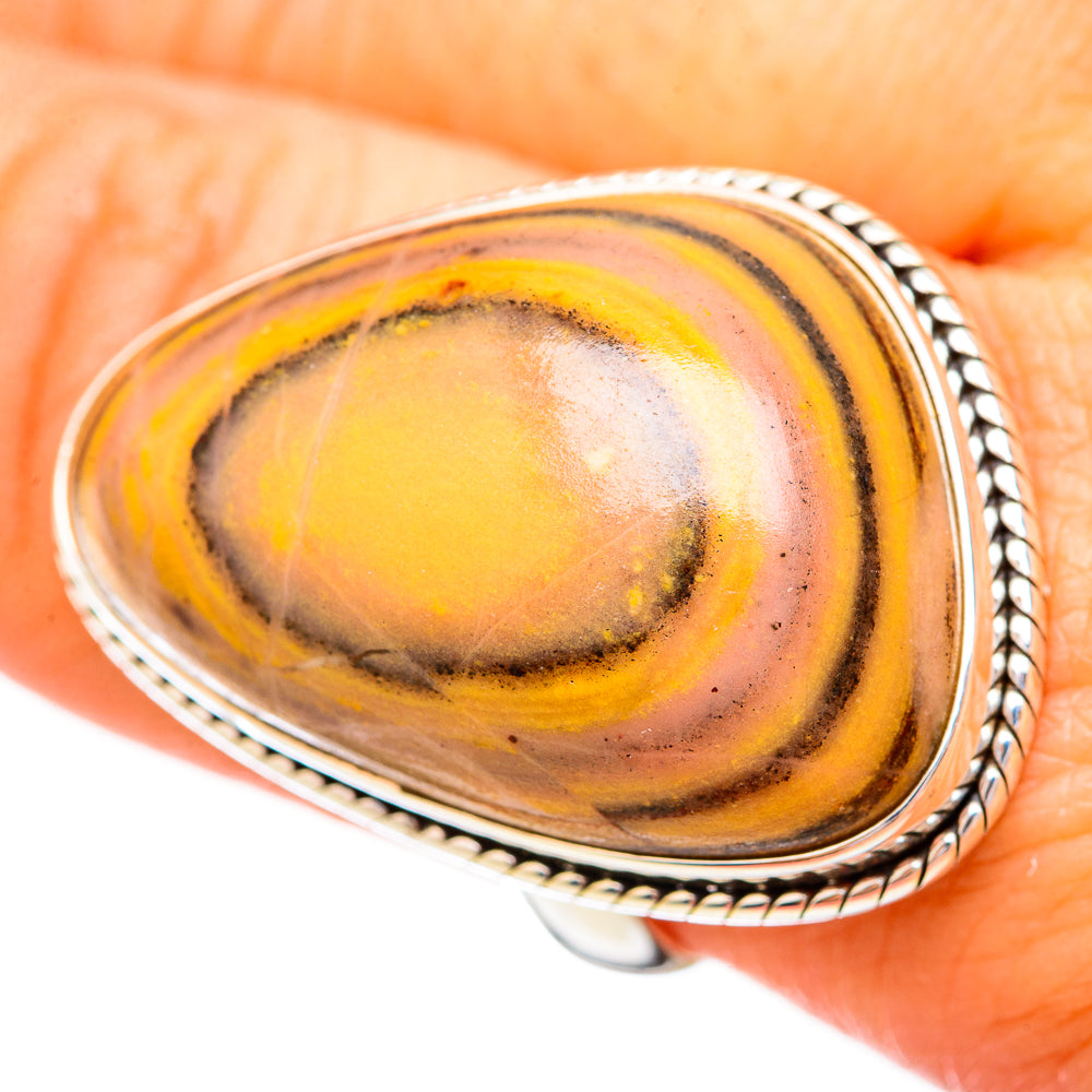 Septarian Geode Rings handcrafted by Anasilvercos - RING115750