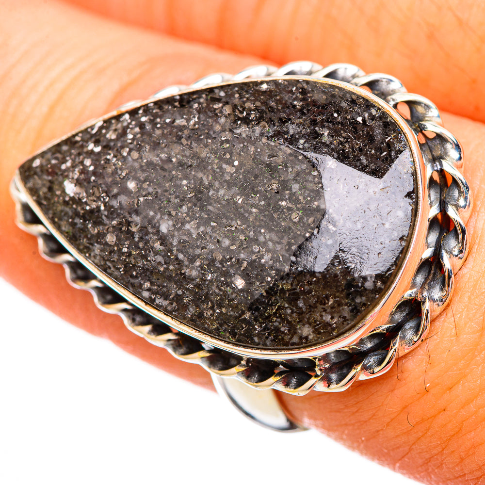 Lepidocrocite Quartz Rings handcrafted by Anasilvercos - RING115758