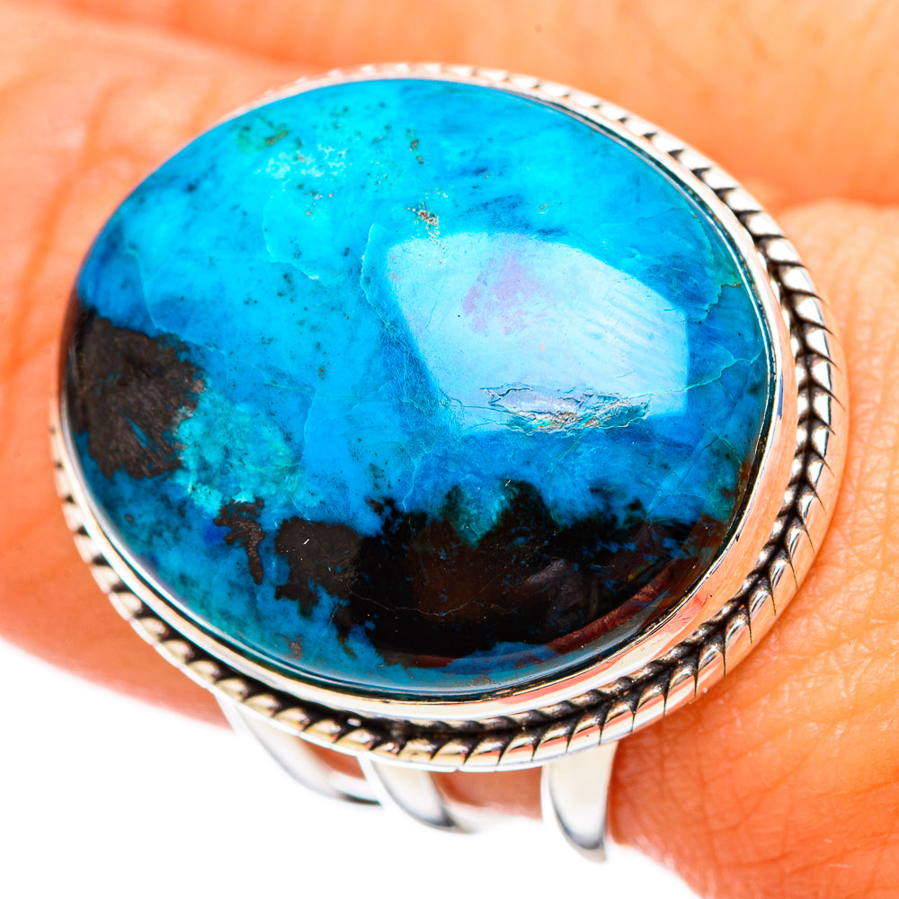Shattuckite Rings handcrafted by Anasilvercos - RING115781