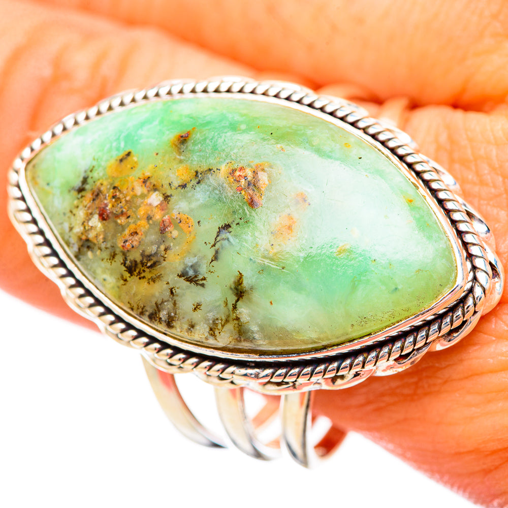 Peruvian Opal Rings handcrafted by Anasilvercos - RING115783