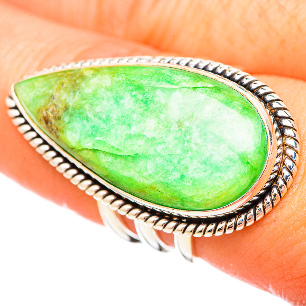 Peruvian Opal Rings handcrafted by Anasilvercos - RING115787